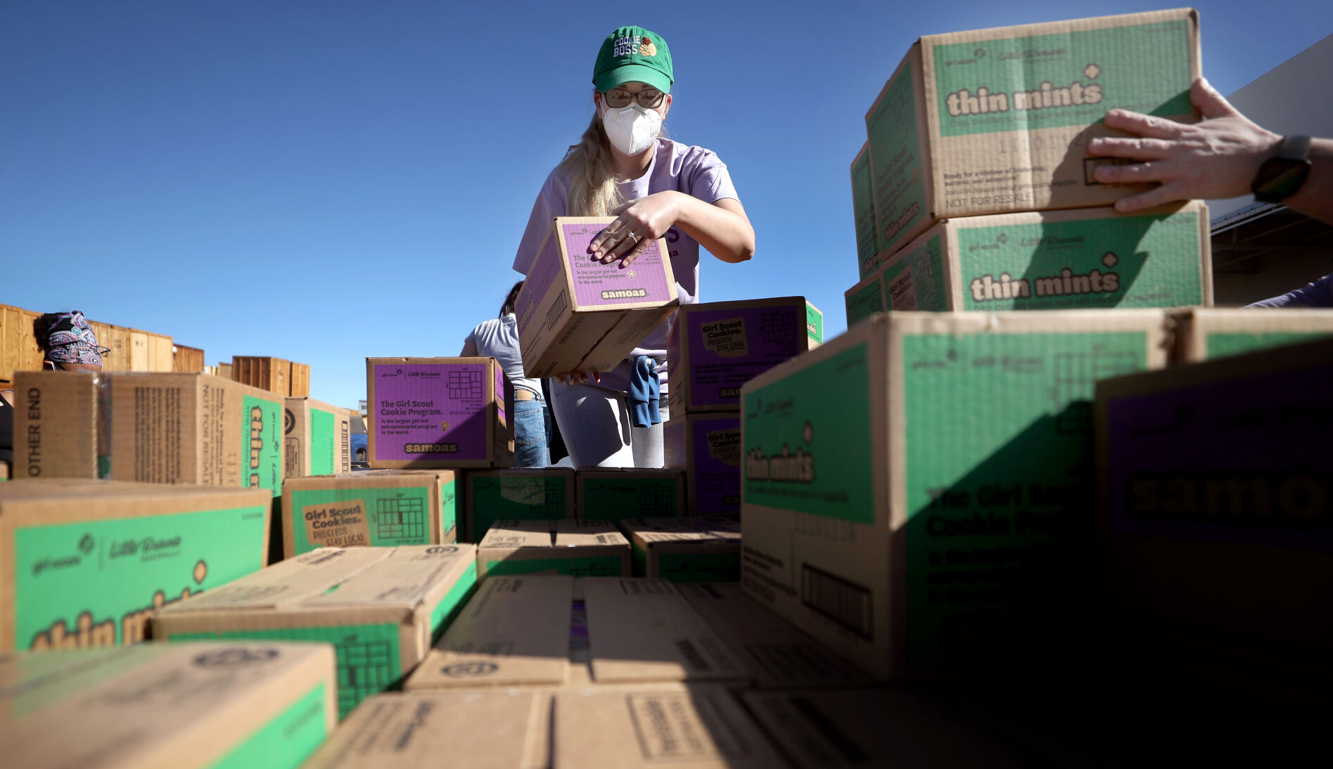 Girl Scout Cookie Drop